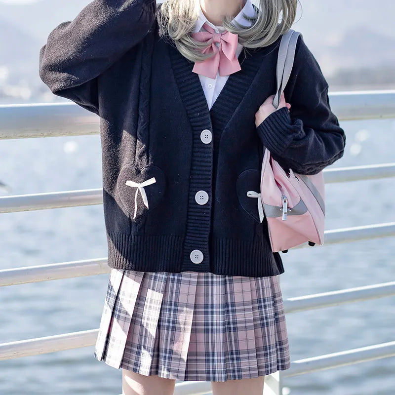Cozy Textured Knit Cardigan - Image 3