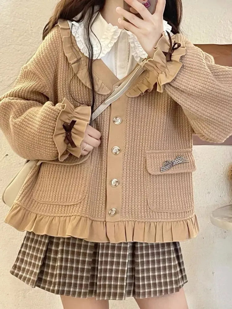 Cozy & Cute Academia Outfit Set - Image 3