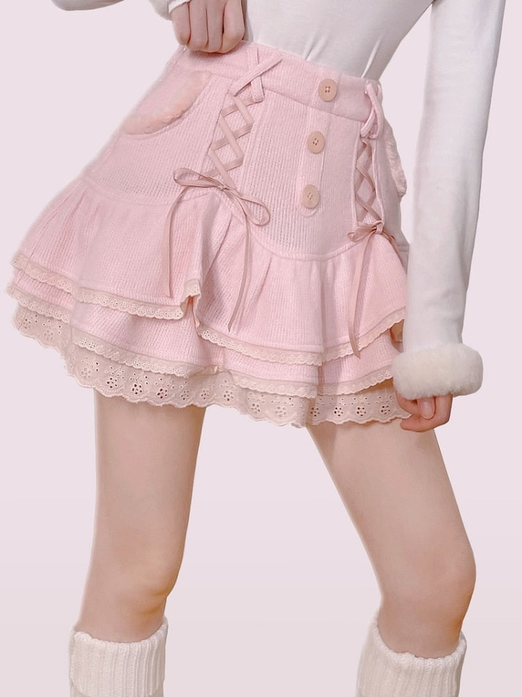 Dollette Skirt & Turtleneck Outfit - Image 2