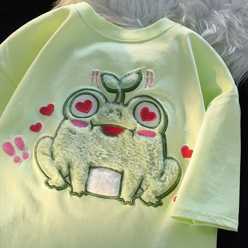 Froggy Love Fluffy Tee - Image 2