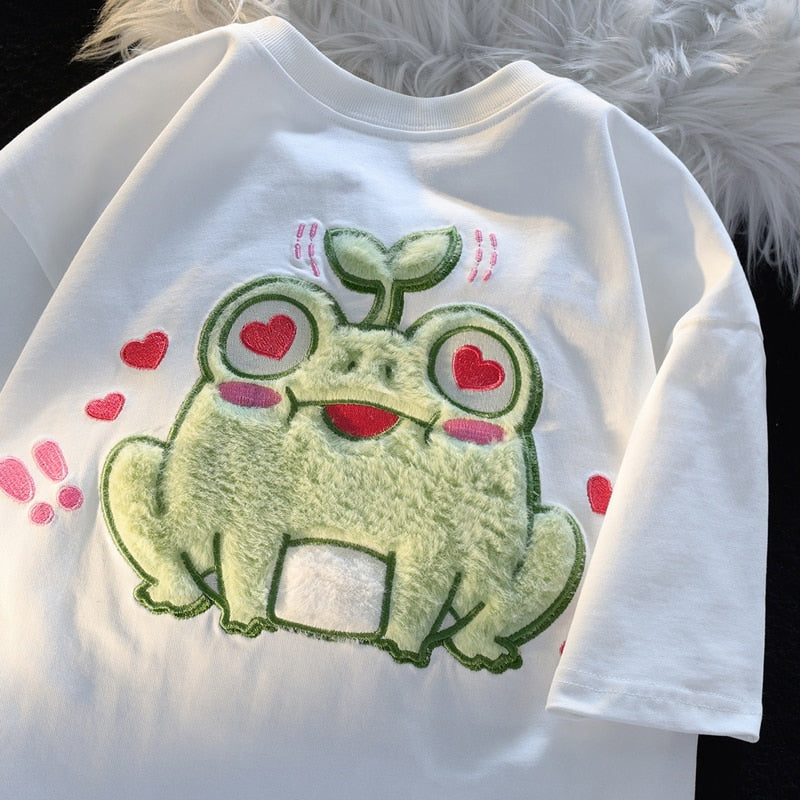 Froggy Love Fluffy Tee - Image 3