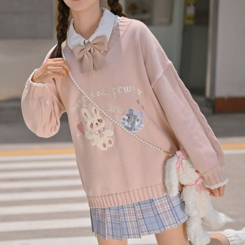 Magical Power Bunny Crewneck - Image 2