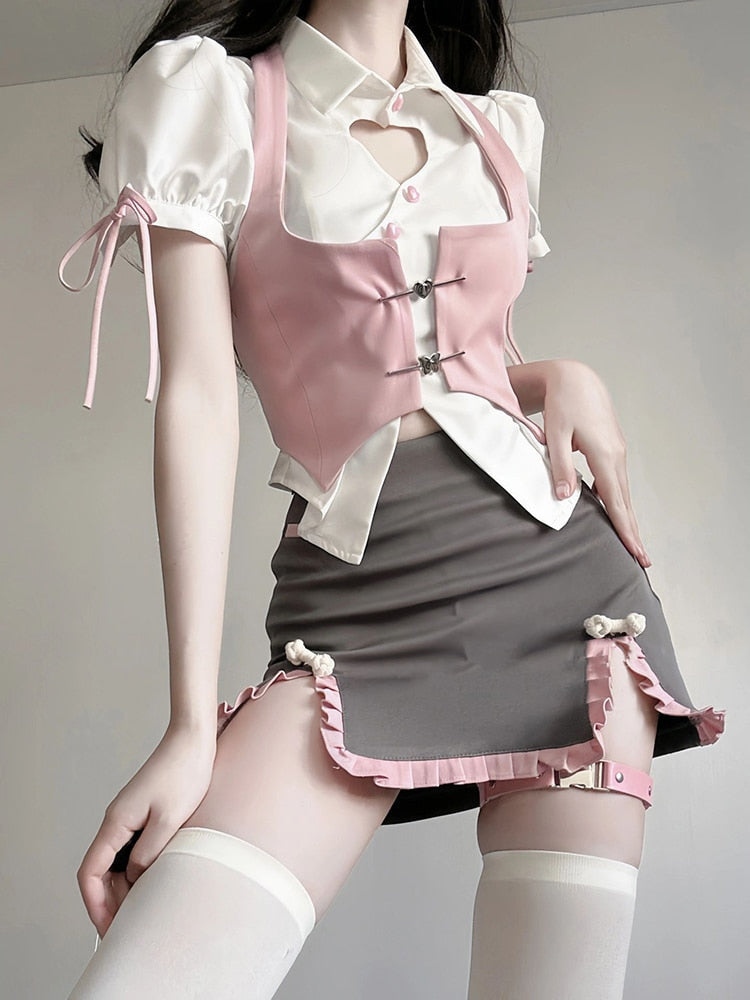 Pastel Academia Outfit Set - Image 2