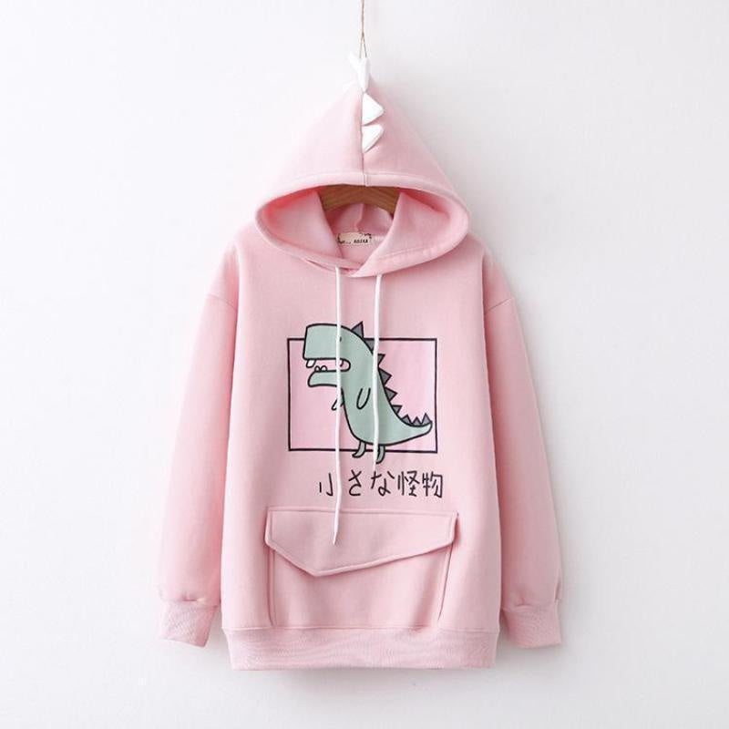 Pastel Dino Hoodie - Image 3