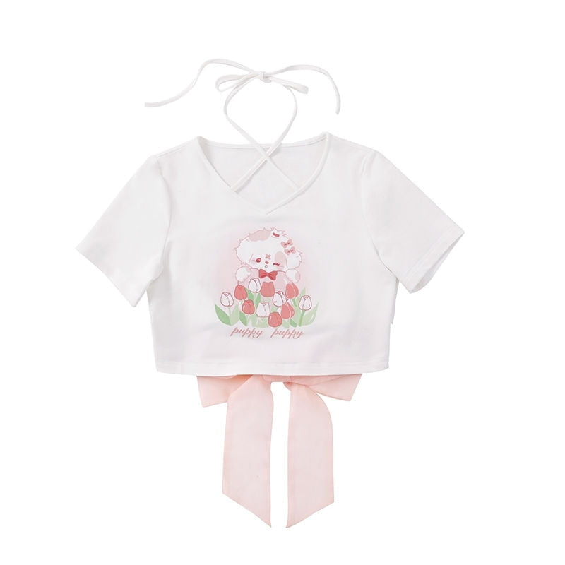 Spring Bunny Crop Top - Image 3