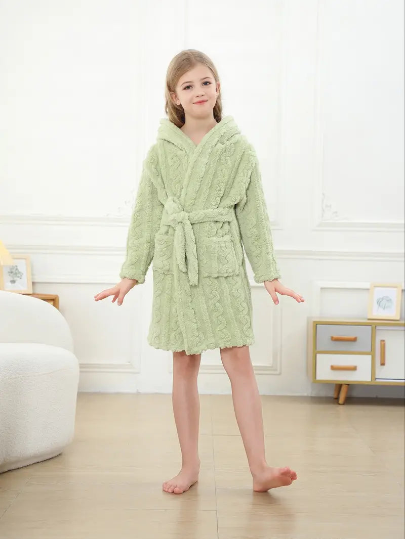 Knitted Children's Bathrobe - Image 3