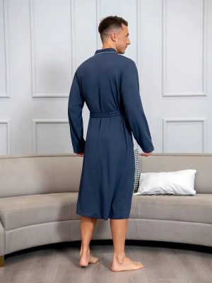 Soft Bathrobe with Pockets