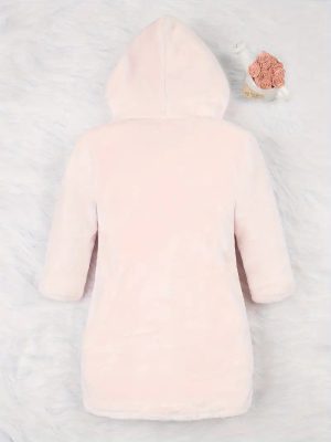 Soft Pink Children's Bathrobe