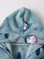 Comfortable Blue Children's Bathrobe