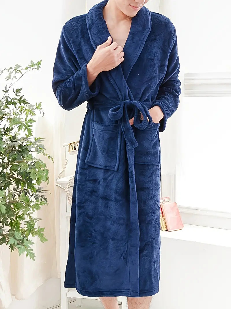 High-Quality Warm Terry Cloth Robe - Image 6