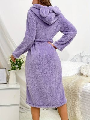 Warm Cotton Terry Robe
