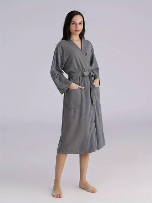 Soft Bathrobe with Belt