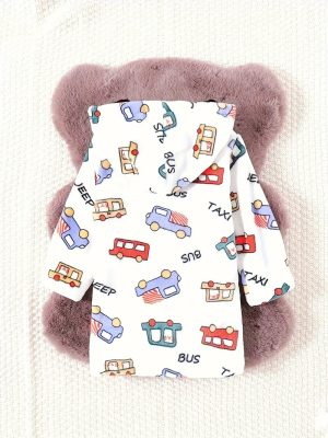 White Fleece Bathrobe for Children