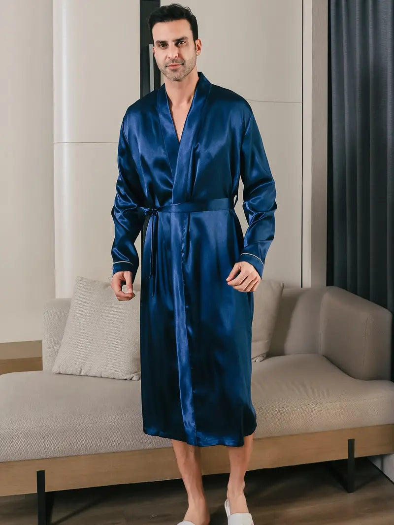 Luxury Long-Sleeve Bathrobe - Image 2