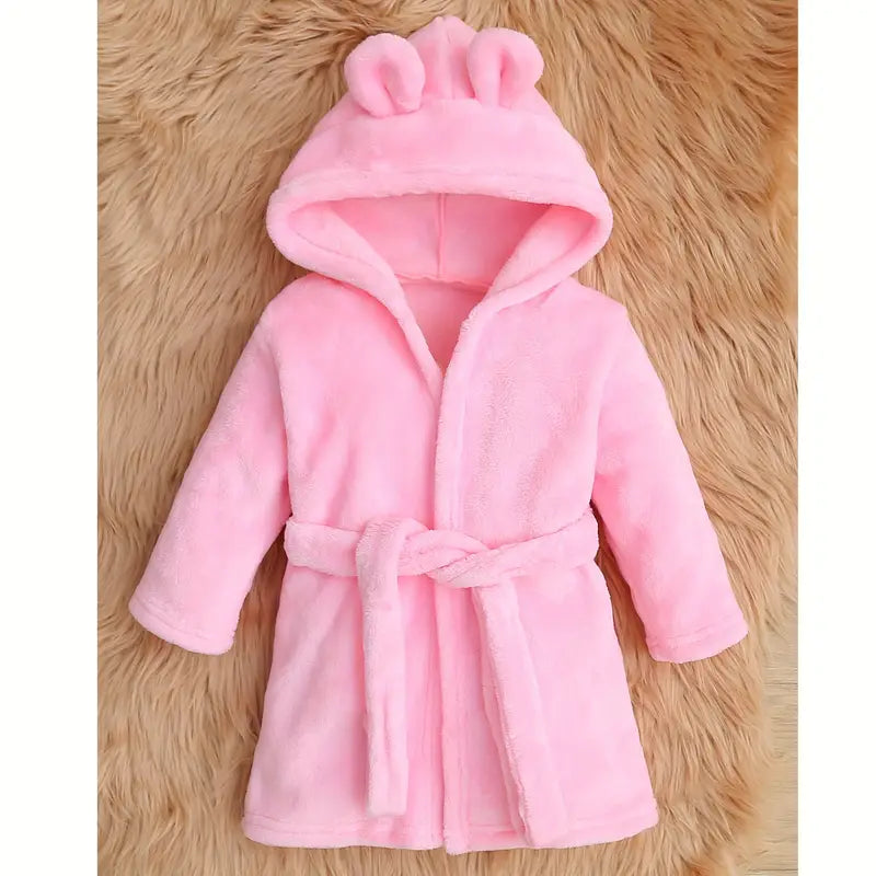 Girls' Bathrobe with Ears - Image 2