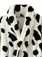 Children's Bathrobe with Cartoon Print