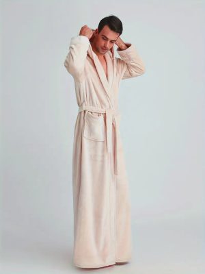 Soft Fleece Hooded Robe