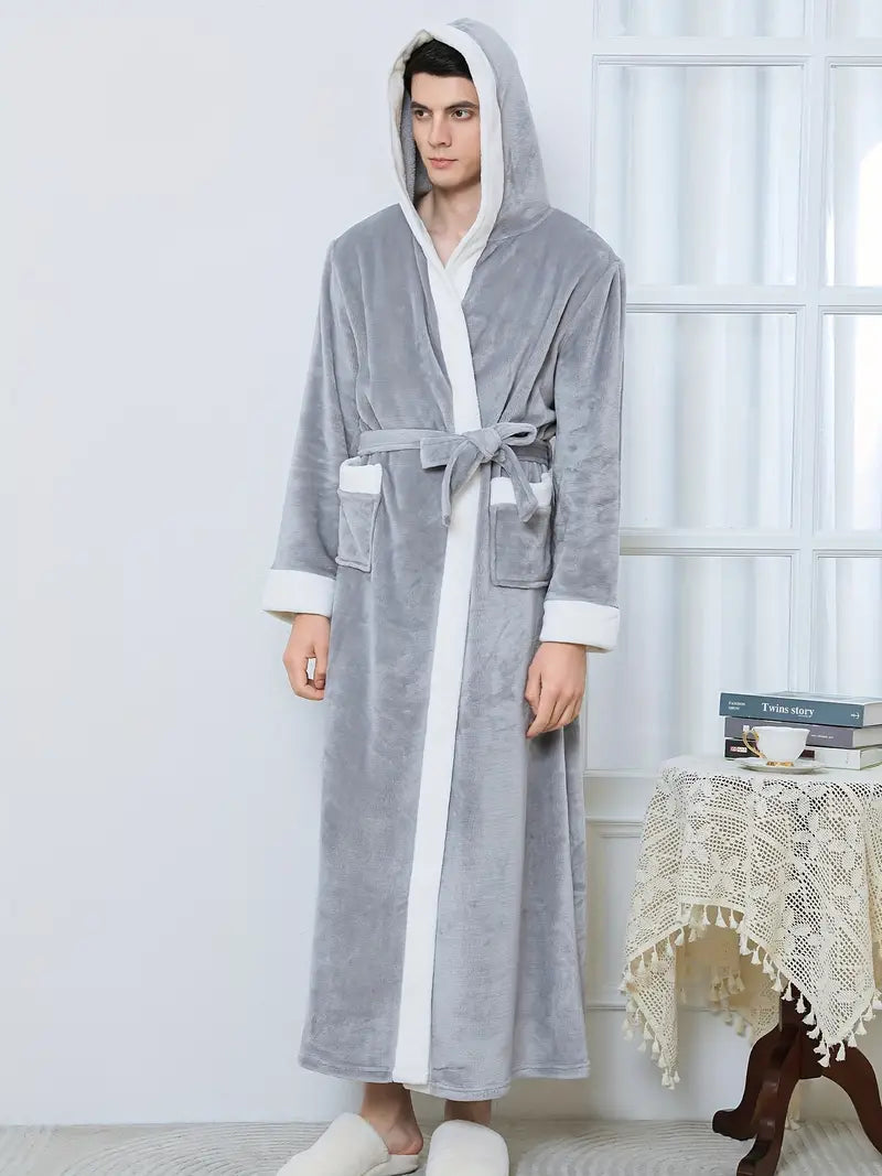 Petite-Sized Hooded Terry Cloth Robe - Image 4