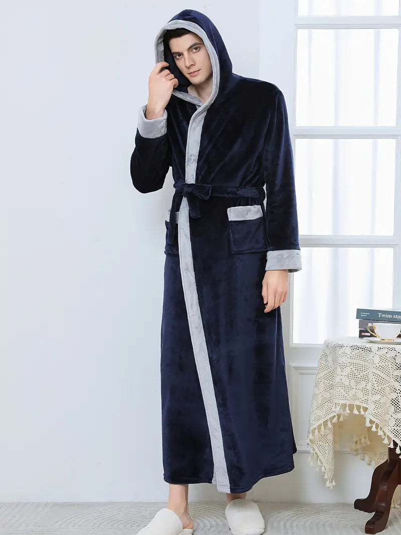 Petite-Sized Hooded Terry Cloth Robe - Image 3
