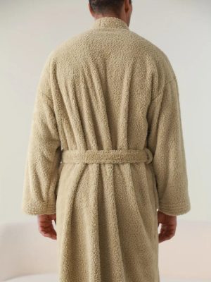 Warm Fleece Bathrobe