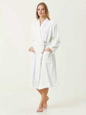 Long, Simple Terry Cloth Robe
