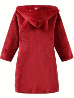 Children's Rabbit-Ear Bathrobe
