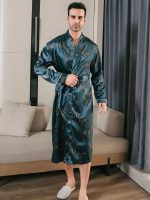 Luxury Satin Bathrobe