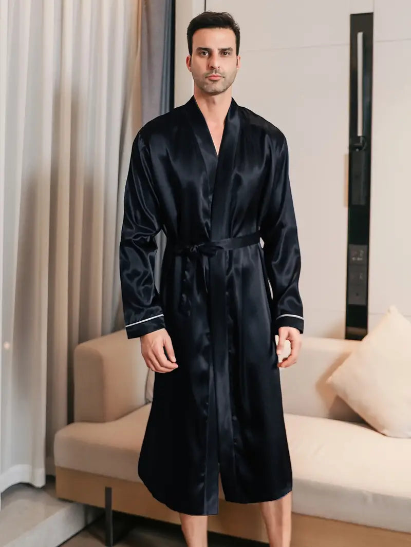 Luxury Long-Sleeve Bathrobe - Image 3