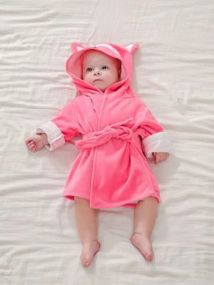 Bath Cape for Infants and Little Girls