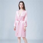 Elegant Pink Silk Set