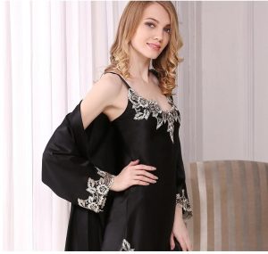 Black Silk Set