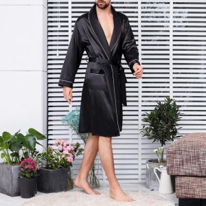 Men's Satin Robe