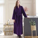 Women's Long Fleece Robe