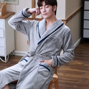 Grey Bathrobe