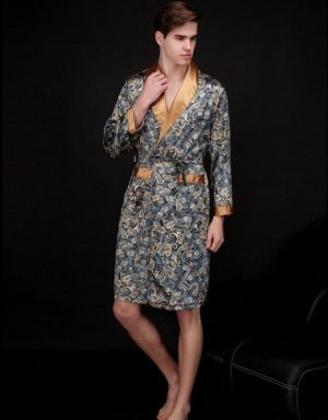 Men's Summer Bathrobe