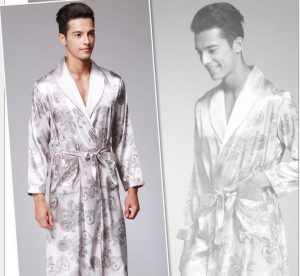 Men's Satin Robe