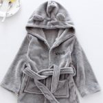 Grey Children's Bathrobe
