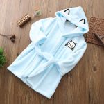 Blue Girls' Bathrobe