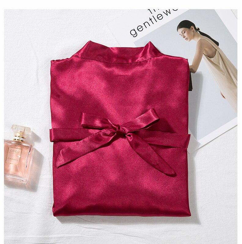 Satin Shirt and Dress Set
