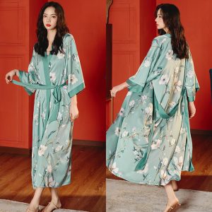 Blue Hawaii Summer Bathrobe