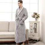 Women's Grey Bathrobe