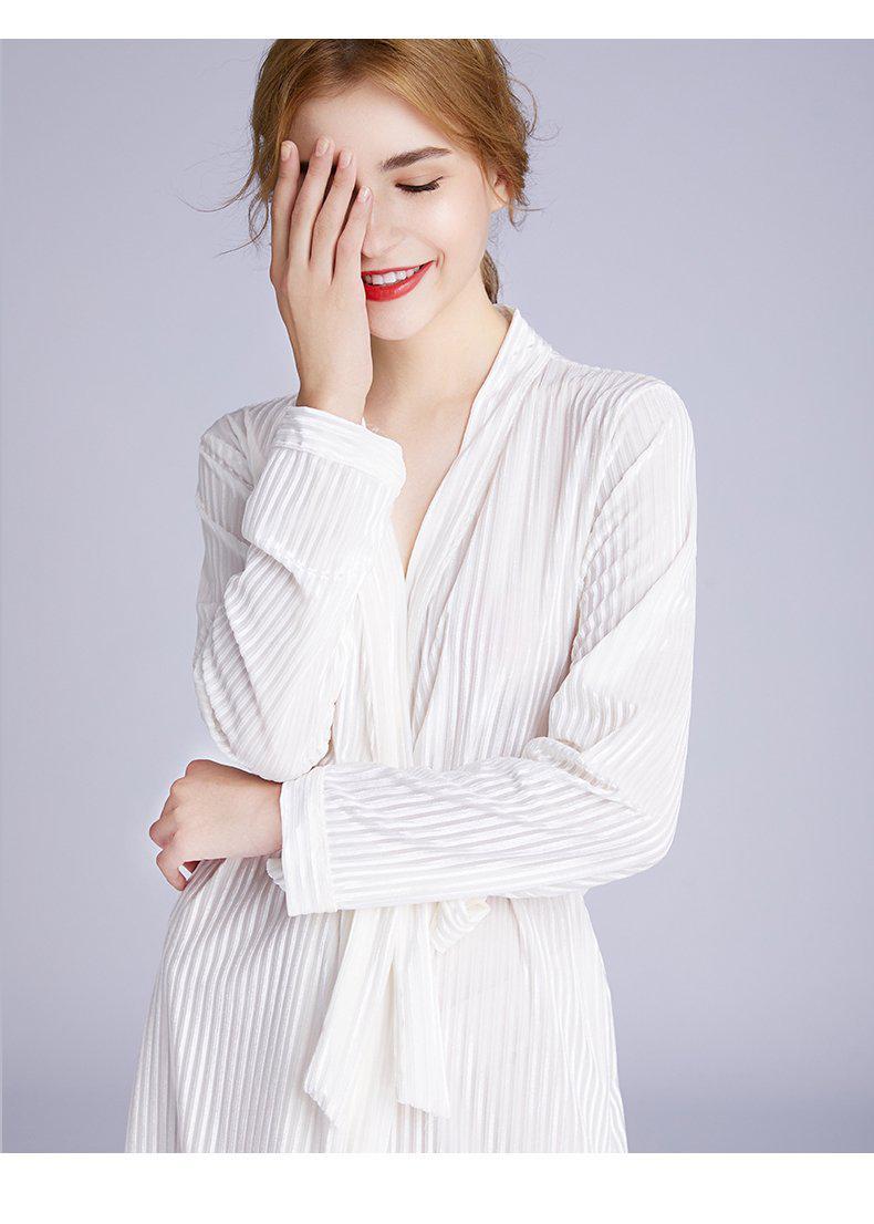 White Bride Robe