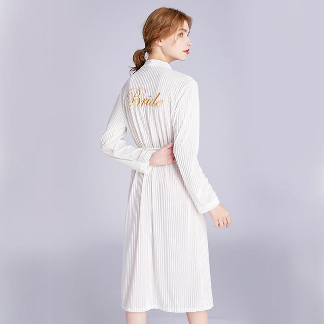 White Bride Robe - Image 2