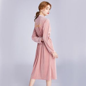 Pink Bride Robe