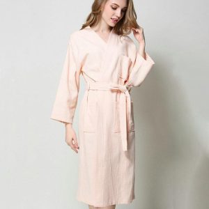 Women's Cotton Summer Bathrobe