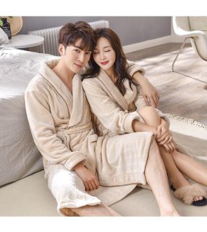 Beige Bathrobe