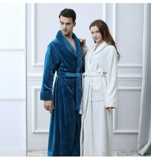 Women's White Bathrobe