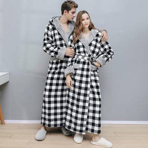 Women's Hooded Bathrobe