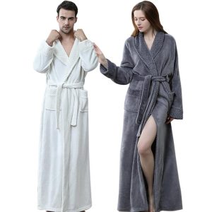 Women's Grey Bathrobe
