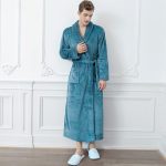Women's Turquoise Bathrobe